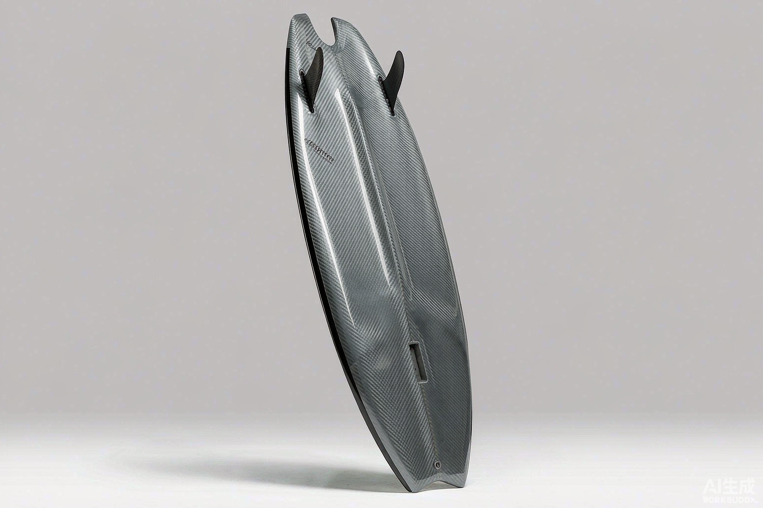 Carbon fiber surfboard